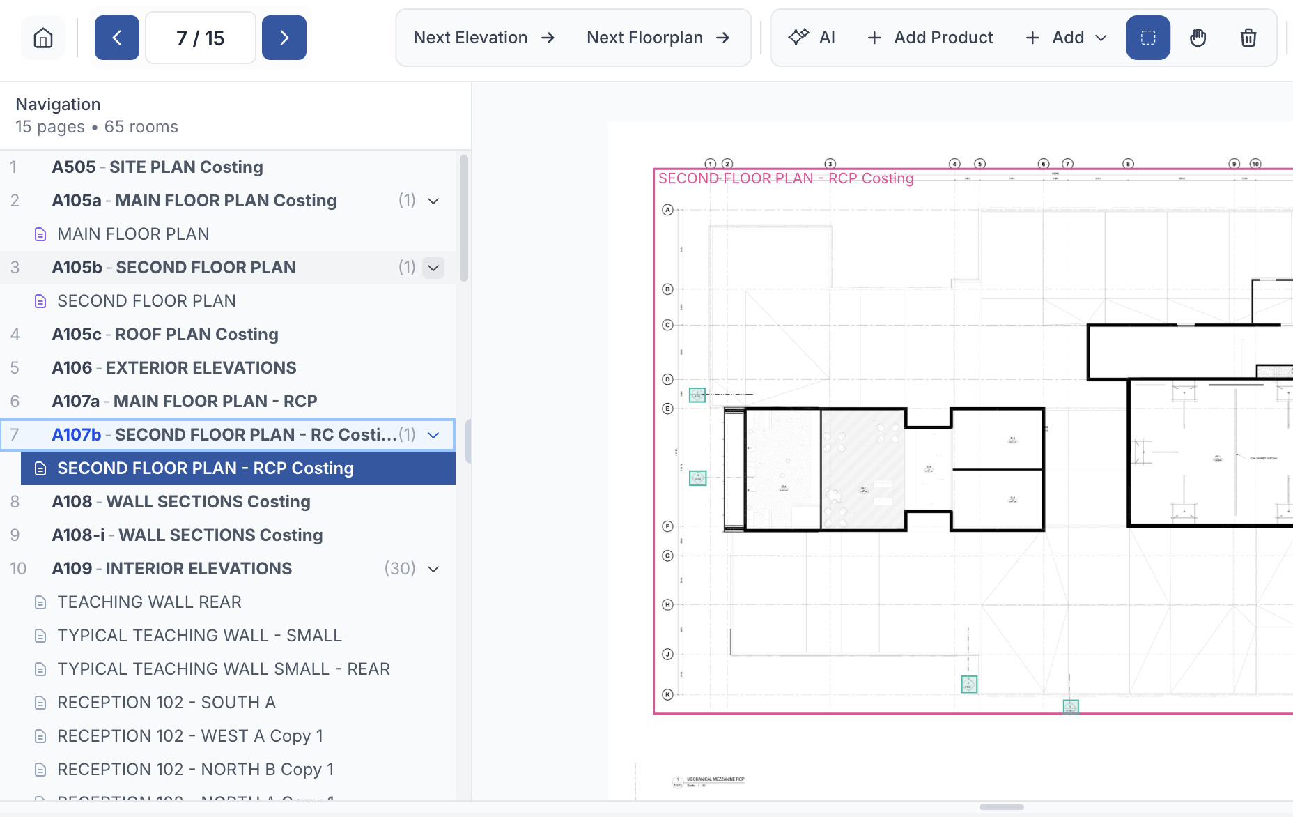 Auto-organize drawings screenshot